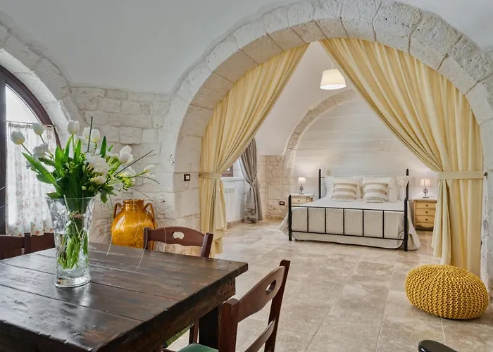 לינה וארוחת בוקר Trulli D'autore 4*